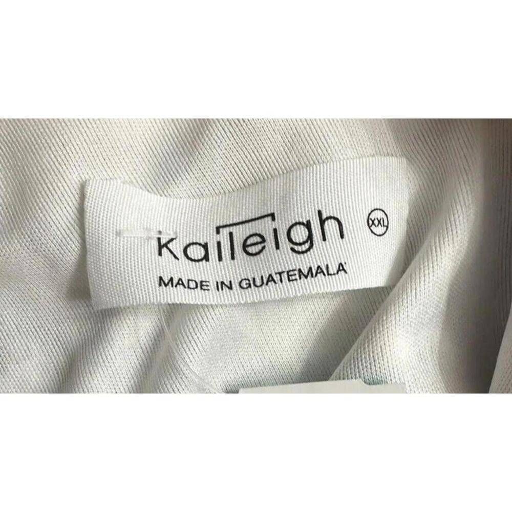 NWT Kaileigh Tasha Womens Yellow Floral Knit Casual Sleeveless Dress Size 2XL - Picture 7 of 11